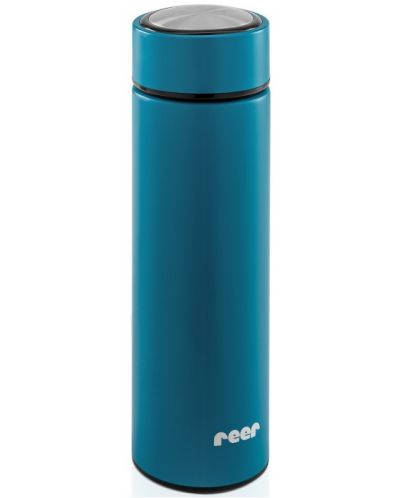 Termos cu gură largă Reer - Colour Design, albastru, 450 ml  - 1
