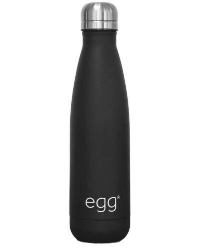 Sticluță termică pentru cărucior Egg 2 - negru mat, 500 ml - 1