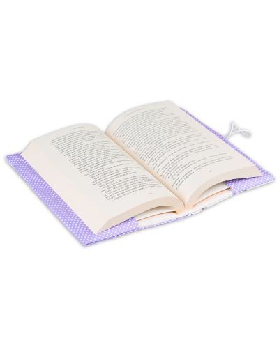 Coperta textila pentru carte Cactuai (fond violet) - 7