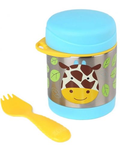 Recipient termoizolant pentru mâncare Skip Hop Zoo - 325 ml, girafă - 2