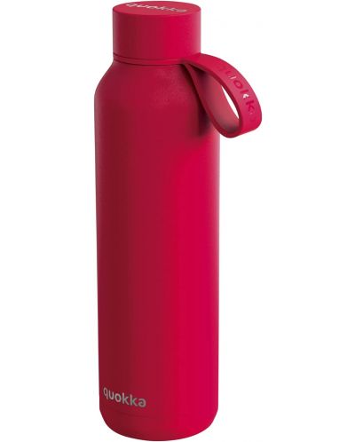 Sticlă termică Quokka Solid - Cherry Red, 630 ml - 1