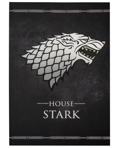Caiet Moriarty Art Project Television: Game of Thrones - Stark	 - 1