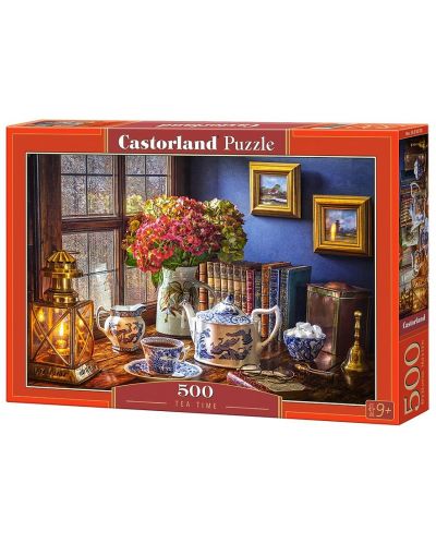 Puzzle Castorland de 500 piese - Timp pentru ceai - 1