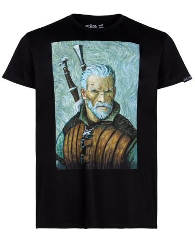 Tricou CD Projekt Red Games: The Witcher - Geralt van Gogh - 1