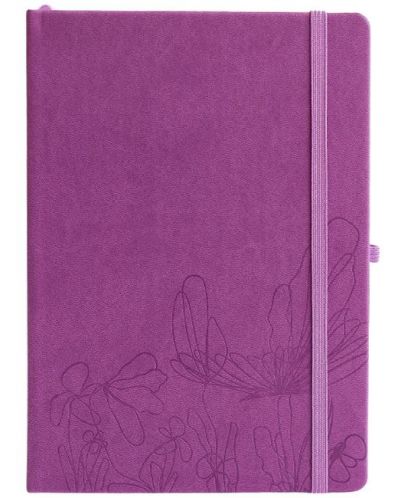 Blopo caiet cu copertă tare - Blossom Book, pagini punctate - 1