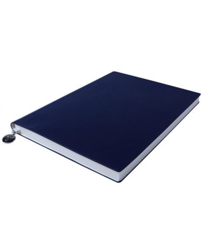 Caiet Victoria's Journals Smyth Flexy - Albastru închis, copertă plastică, 96 de foi, format A5 - 3