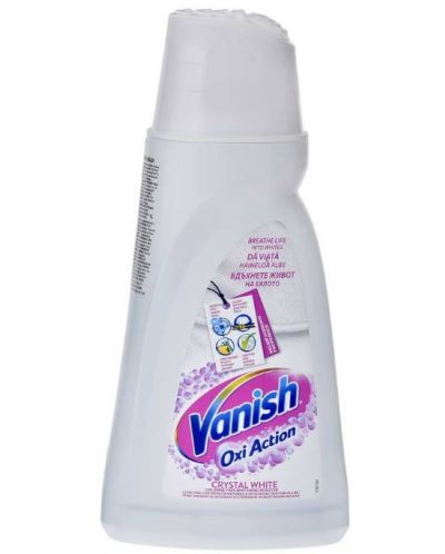 Detergent lichid pentru petele de pe hainele albe Vanish - Oxi Action, 1 L - 1