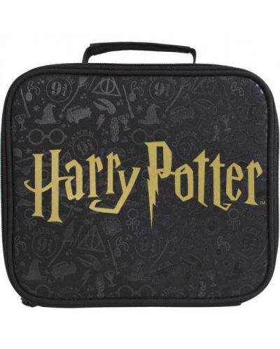 Geantă de prânz termoizolată Uwear - Harry Potter Gold Logo - 1