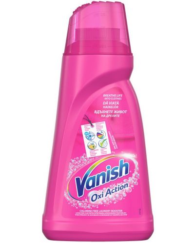 Detergent lichid pentru petele de pe hainele colorate Vanish - Oxi Action, 1 L - 1