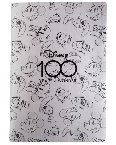 Caiet de notițe Cool Pack Oral - Disney 100, A5, linii largi, 60 de coli - 1