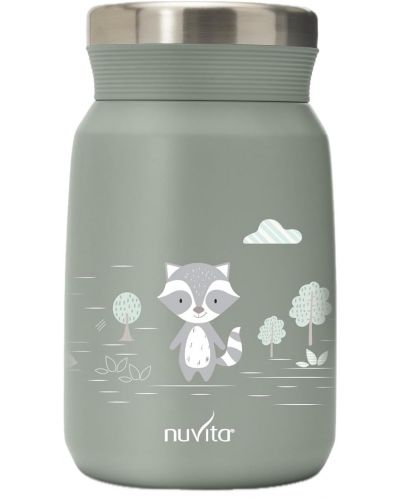 Cutie termică pentru alimente Nuvita - 500 ml, Sage Green - 1