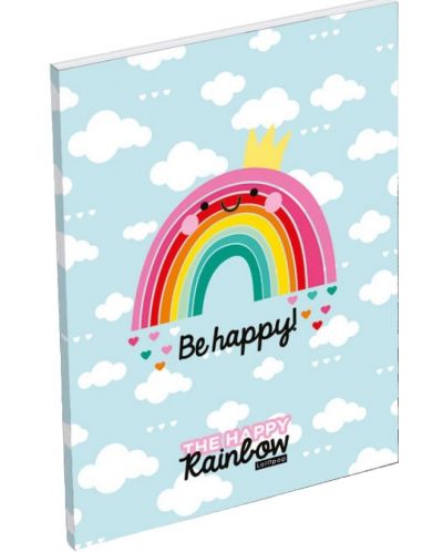 Carnetel A7 Lizzy Card Happy Rainbow - 1