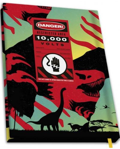Carnet de notițe ABYstyle Movies: Jurassic Park - Dinosaur Kingdom,format A5 - 2
