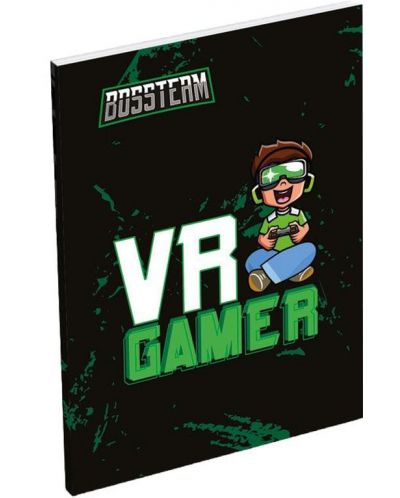 Caiet Lizzy Card Bossteam VR Gamer - А7 - 1