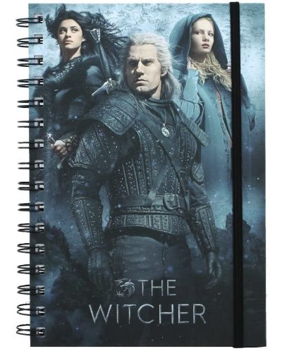 Carnet Pyramid Television: The Witcher - Connected by Fate, cu spirală, А5 - 2