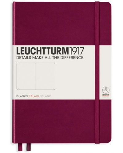 Agenda Leuchtturm1917 Notebook Medium А5 - Mov, pagini punctate - 1