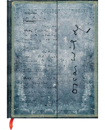 Carnețel Paperblanks Wilde - 13 x 18 cm, 72 de coli de hârtie, cu linii largi - 1