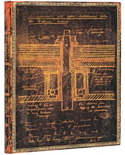 Carnețel Paperblanks - Tesla, 18 х 23 cm, 88 pagini - 2