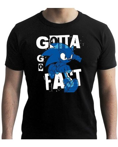 Tricou ABYstyle Games: Sonic the Hedgehog - Gotta go Fast - 1