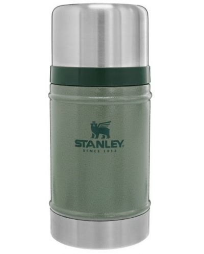 Borcan termic pentru mancare  Stanley - The Legendary, Hammertone Green, 0 .70 l - 1