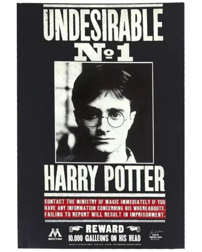 Caiet Moriarty Art Project Movies: Harry Potter - Undesirable N1	 - 1