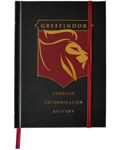 Caiet cu semn de cărți CineReplicas Movies: Harry Potter - Gryffindor, А5 - 1
