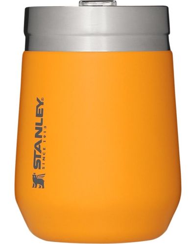 Termo cană cu capac Stanley The Everyday GO - Saffron, 290 ml - 1