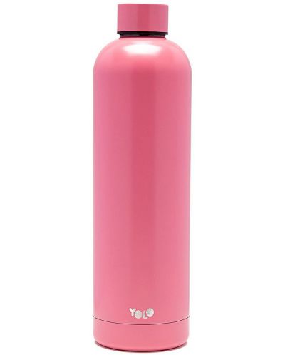 Sticla termica YOLO - Pastel Pink, 1 l - 1