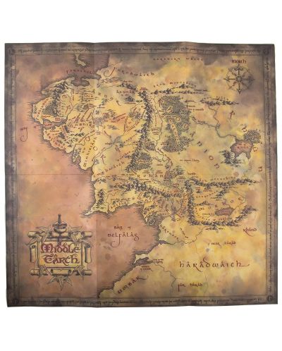Caiet CineReplicas Movies: The Lord of the Rings - Middle Earth Map - 4