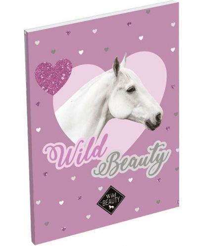 Caiet Lizzy Card Wild Beauty Purple - А7	 - 1