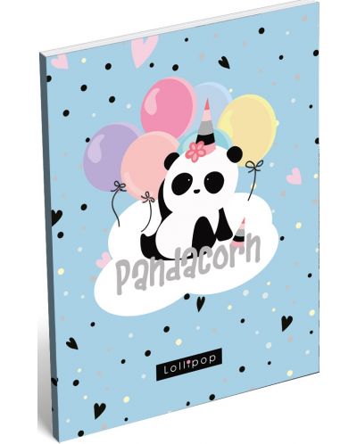 Caiet А7 Lizzy Card - Lollipop Pandacorn - 1