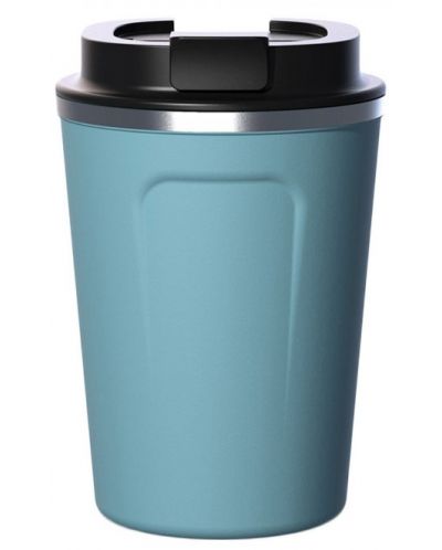 Termocană Asobu Coffee Compact - 380 ml, albastră - 1