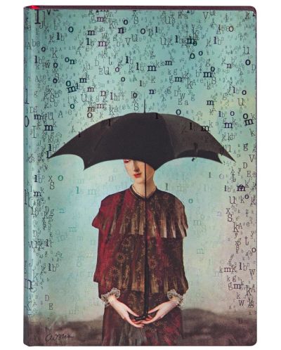 Caiet de notițe Paperblanks Free Your Mind - Wordscapes, 9.5 x 14 cm, 104 foi - 1