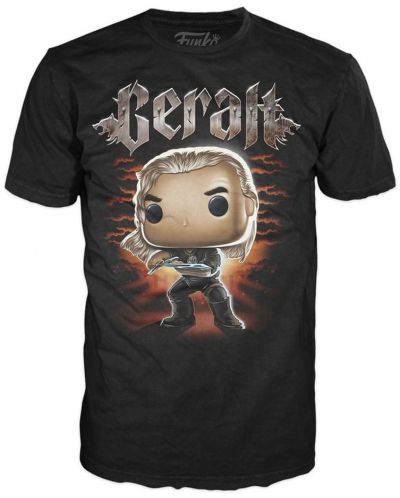 Tricou Funko Television: The Witcher - Geralt (Training) - 1