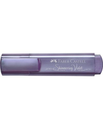 Marker text Faber-Castell 1546 - mov metalic - 3