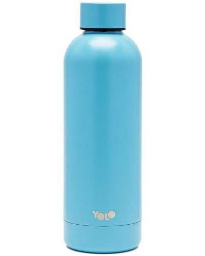 Sticla termicăа YOLO - Grey Blue, 500 ml   - 1