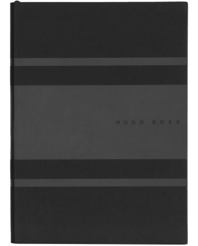 Caiet Hugo Boss Gear Matrix - A5, cu puncte, negru - 1