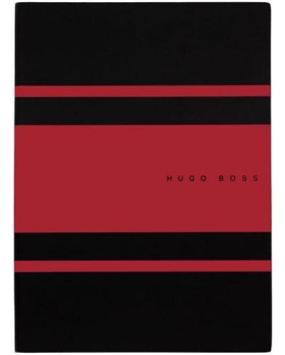 Caiet Hugo Boss Gear Matrix - A5, cu puncte, roșu - 1