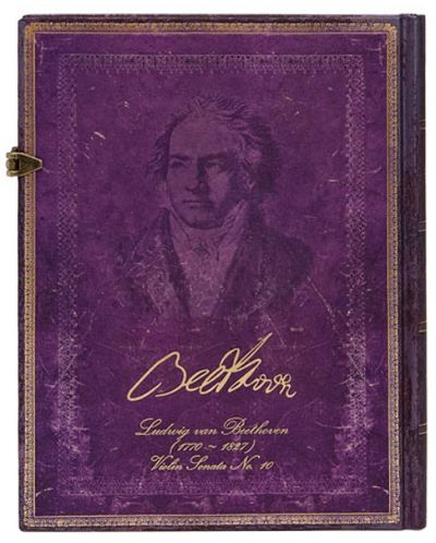 Carnețel Paperblanks - Beethoven's 250th Birthday, 18 х 23 cm, 72 pagini - 3