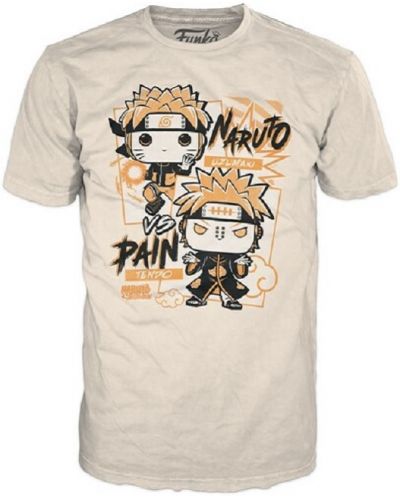 Tricou Funko Animation: Naruto Shippuden - Naruto vs Pain - 1