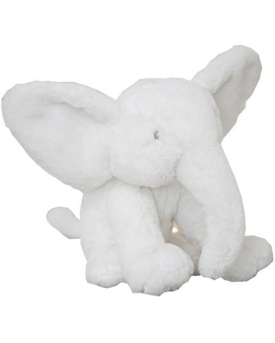 Jucarie textila Widdop - Bambino, White Elephant, 31cm - 1