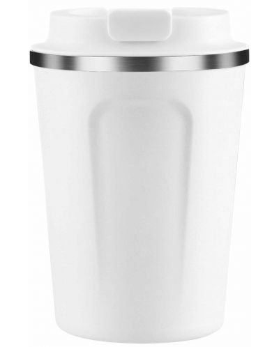 Termocană Asobu Coffee Compact - 380 ml, albă - 1