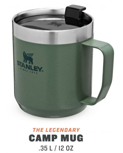Cana termica pentru calatorii Stanley - The Legendary, 350 ml, verde - 3
