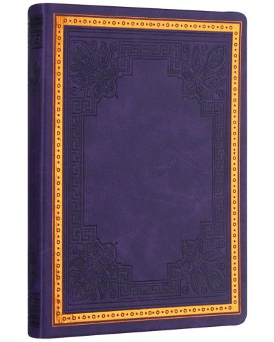 Carnețel Victoria's Journals Old Book - А5, mov - 1