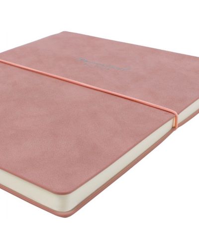 Caiet Victoria's Journals Kuka - Roz, copertă plastică, 96 de foi, format B5 - 2