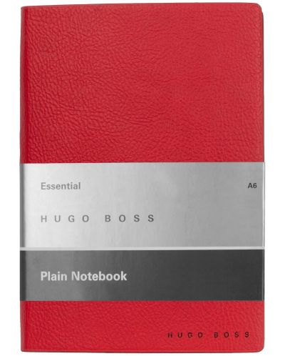 Caiet Hugo Boss Essential Storyline - A6, foi albe, roșu - 1