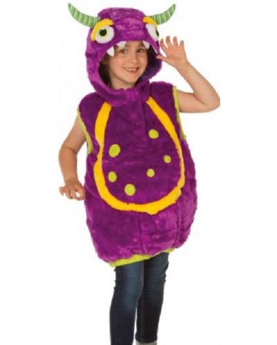 Costum carnaval copii Heunec - Monstru amuzant, violet, 4 -7 ani  - 1