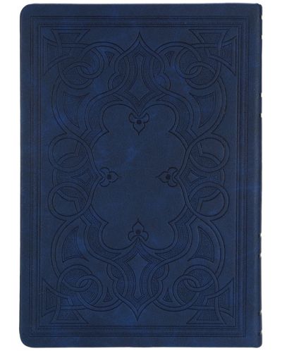 Carnețel Victoria's Journals Old Book - А5, albastru inchis - 2