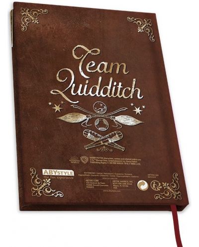Carnet ABYstyle Movies: Harry Potter - Quidditch, A5 - 2