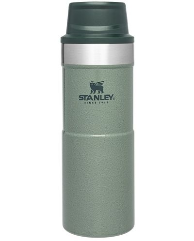Cana termica de calatorie Stanley - The Trigger, Hammertone Green, 350 ml - 1